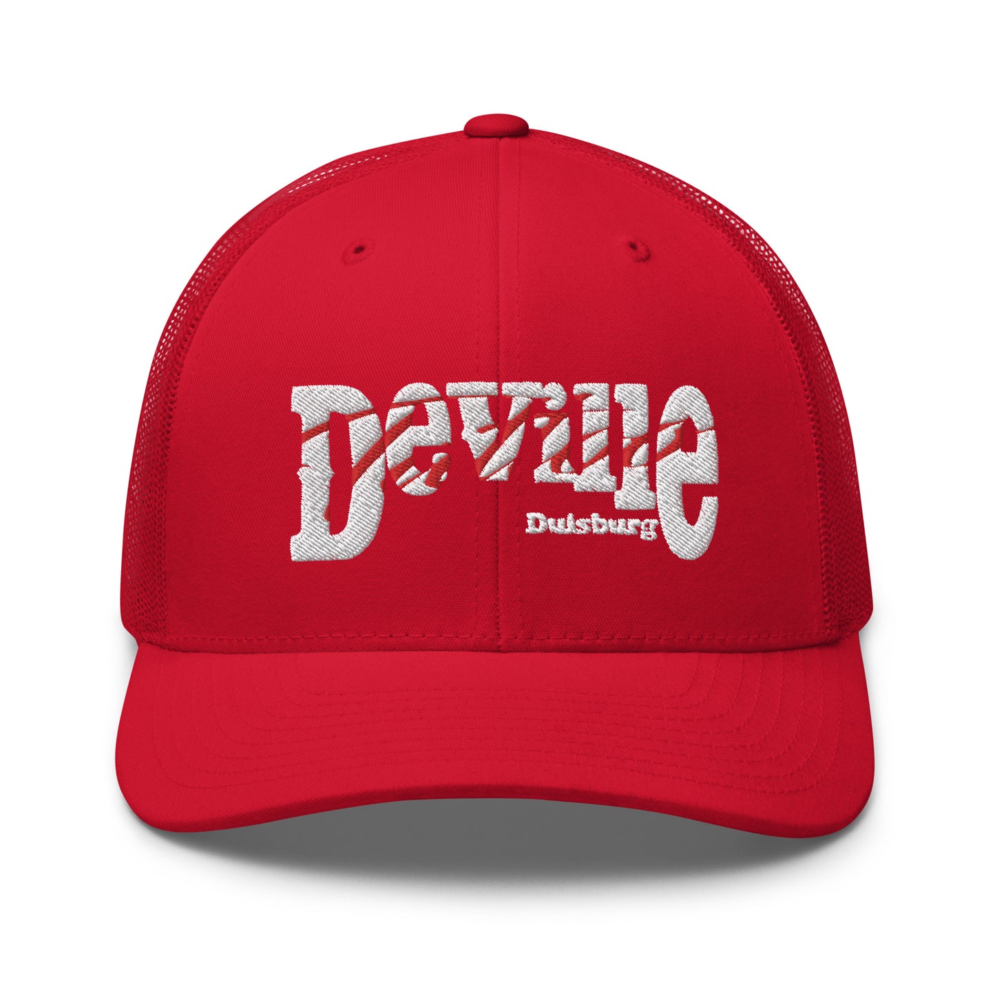DeVille Trucker Cap white/red