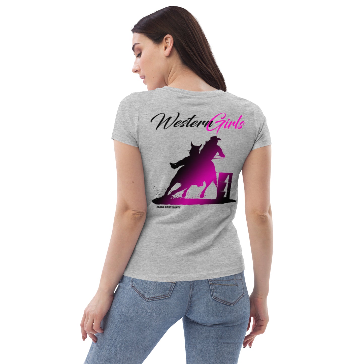 Westerngirls Enganliegendes Öko-T-Shirt für Damen