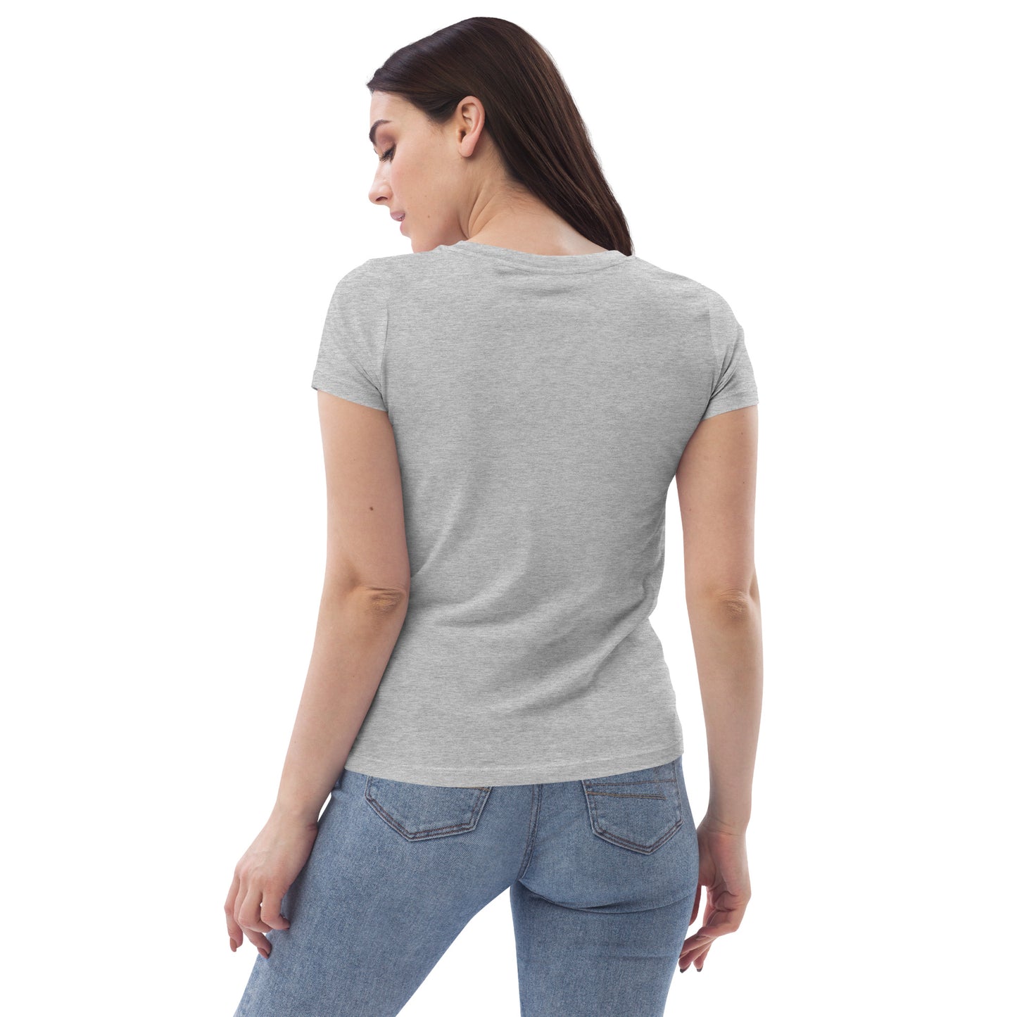 Pearl Hart Ranch Enganliegendes Öko-T-Shirt für Damen „Brand“