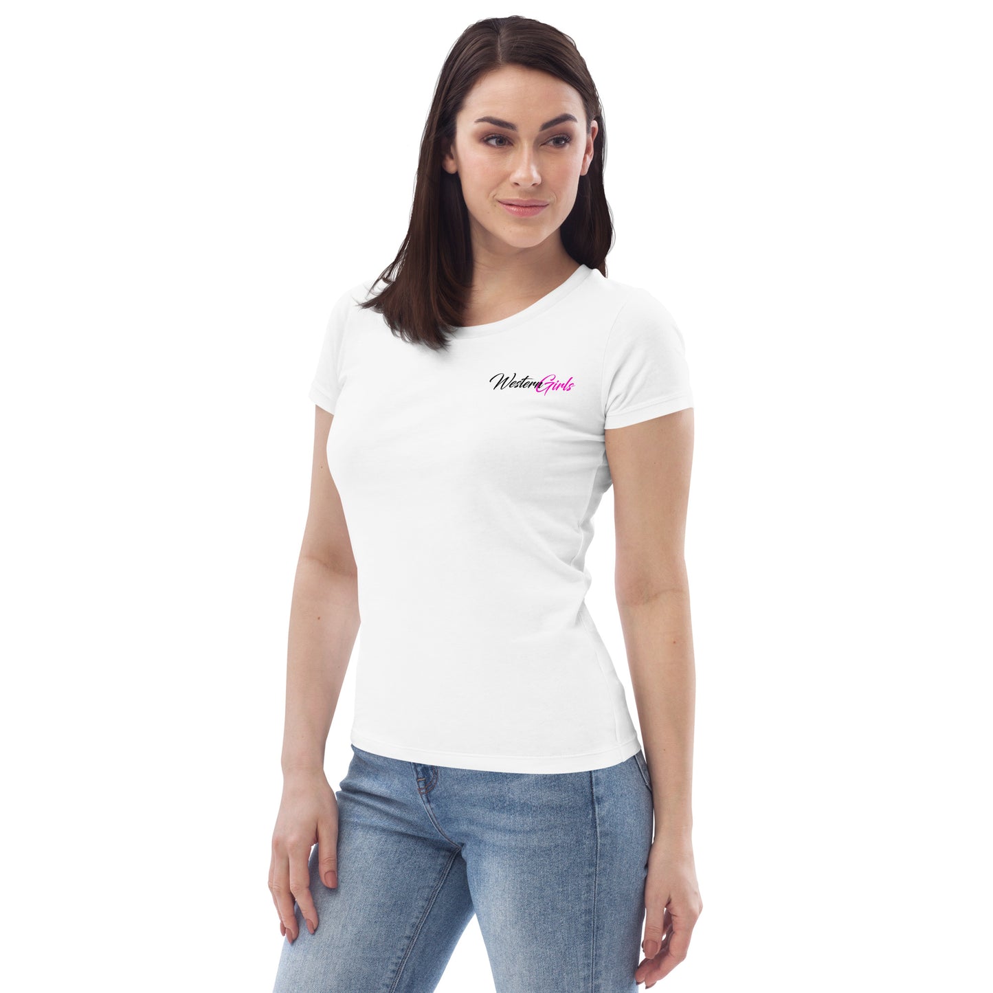 Westerngirls Enganliegendes Öko-T-Shirt für Damen