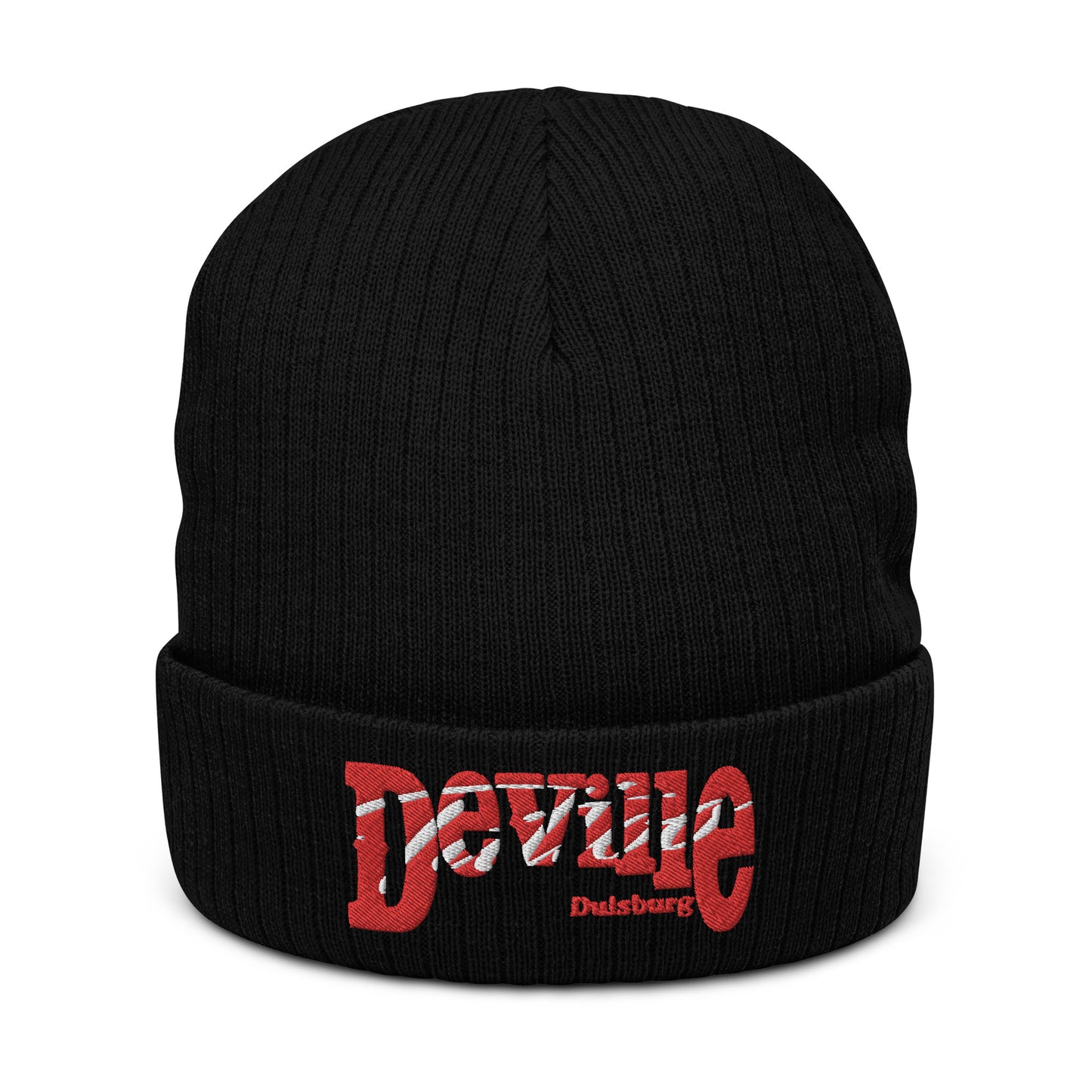DeVille Ribbed Knit Beanie